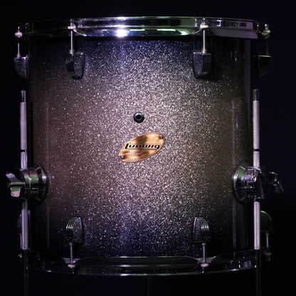 Ludwig Accent CS Custom Drum Kit in Blue Ice (Shell Pack)