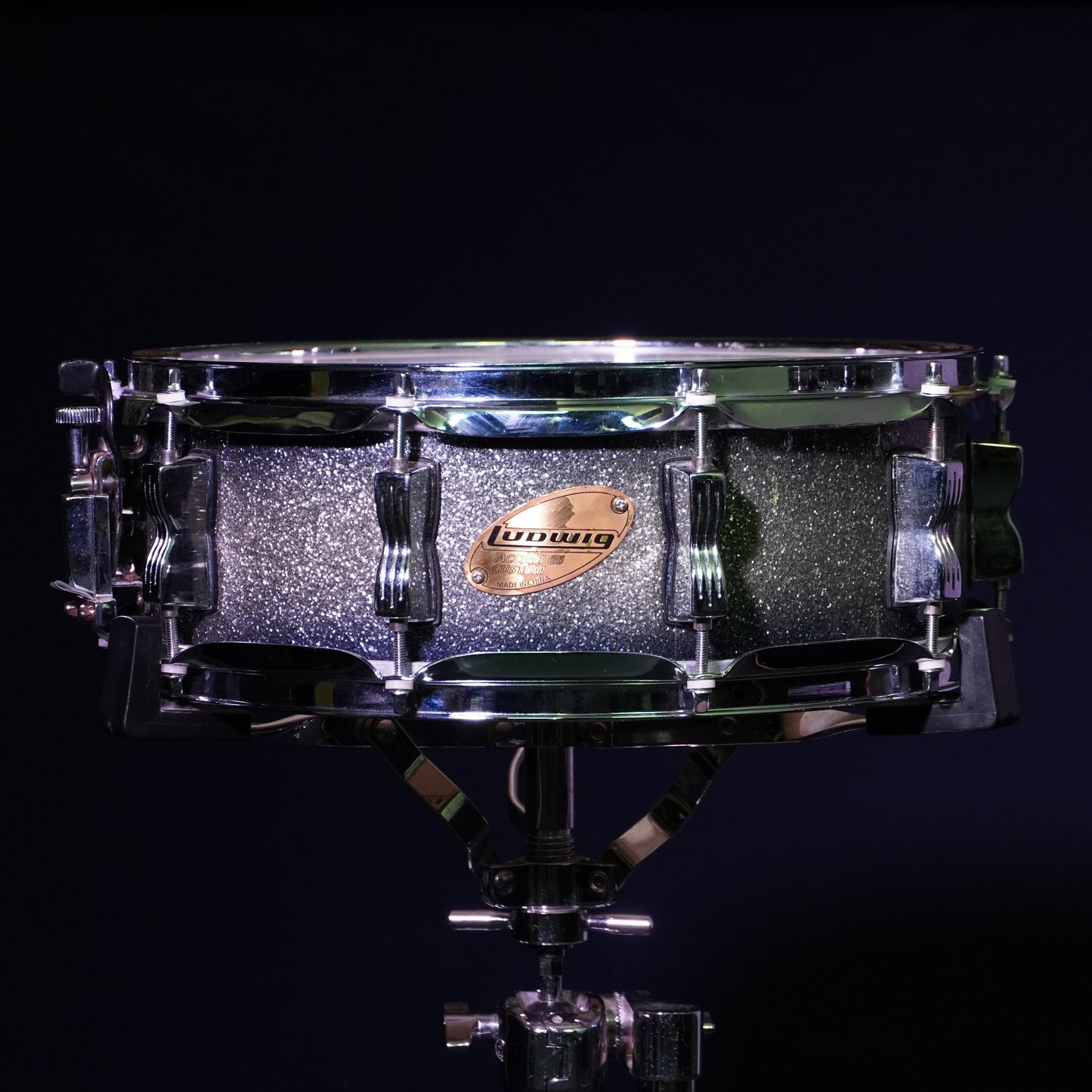 Ludwig Accent CS Custom Drum Kit in Blue Ice (Shell Pack)
