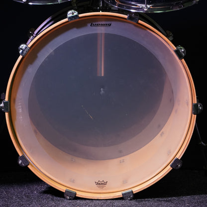 Ludwig Accent CS Custom Drum Kit in Blue Ice (Shell Pack)