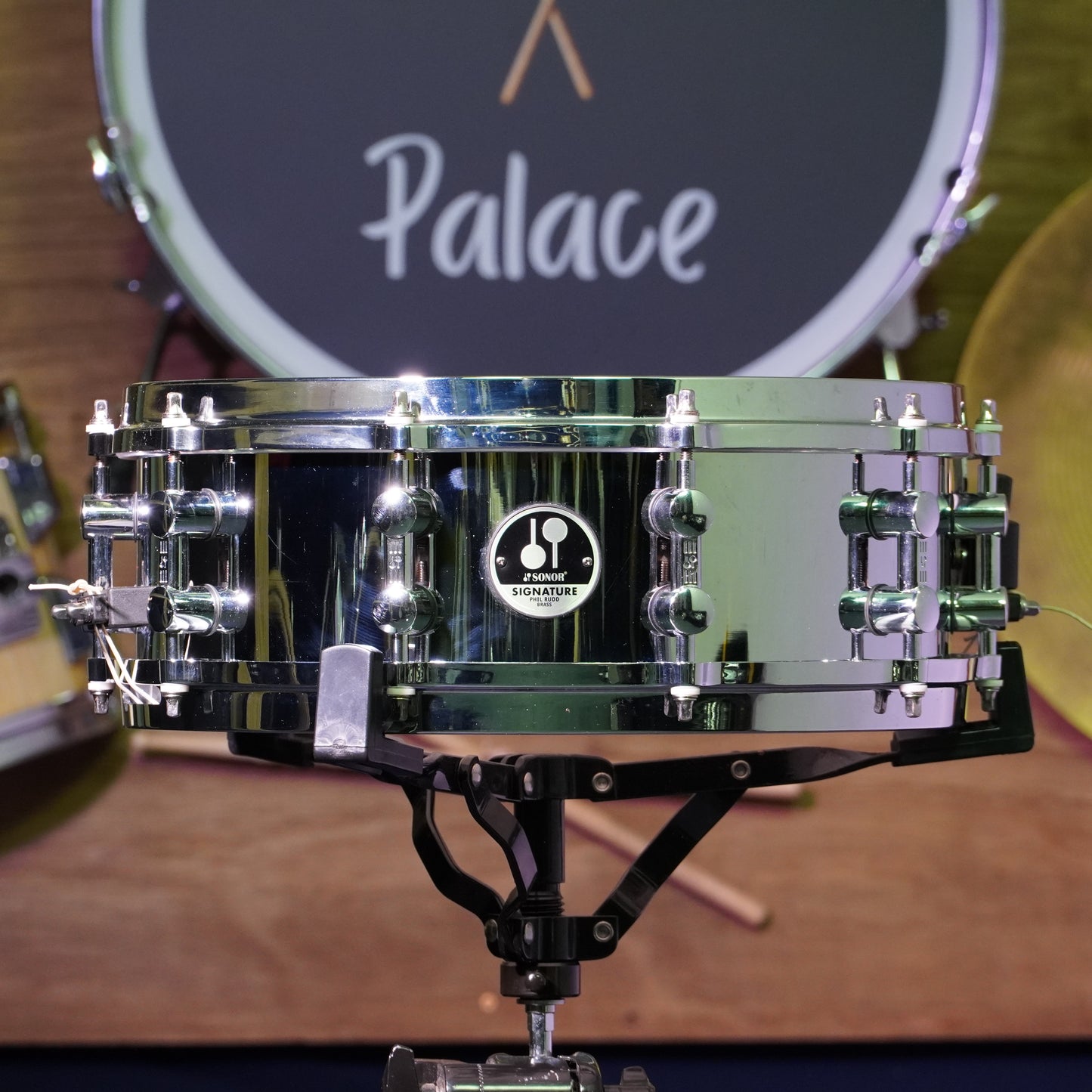 Sonor Signature Series Phil Rudd Brass Snare Drum - Serial No. 00059