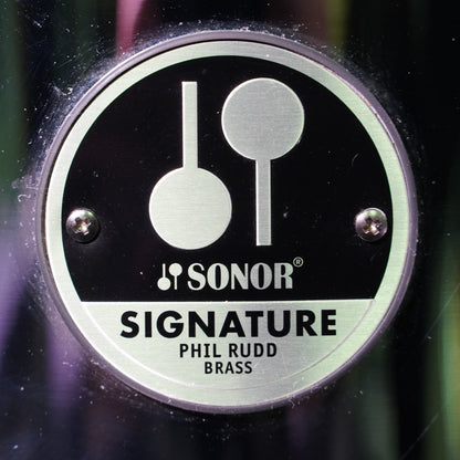 Sonor Signature Series Phil Rudd Brass Snare Drum - Serial No. 00059