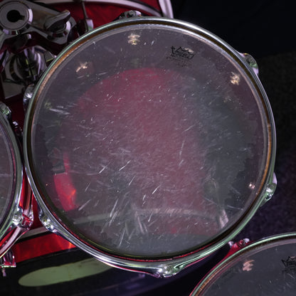 Premier APK Made in England Drum Kit in Satin Red Flame (Shell Pack)