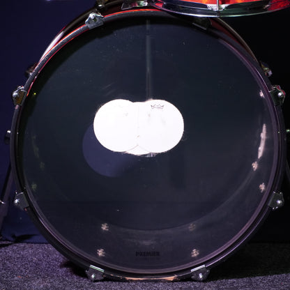 Premier APK Made in England Drum Kit in Satin Red Flame (Shell Pack)