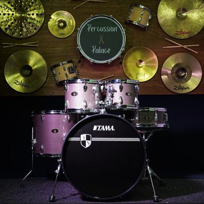 Tama Imperialstar Drum Kit in Silver Stream Finish (Shell Pack)