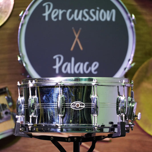 Slingerland Gene Krupa Sound King No. 133 Snare Drum (10-Lug, Chrome-Over-Brass – USA)