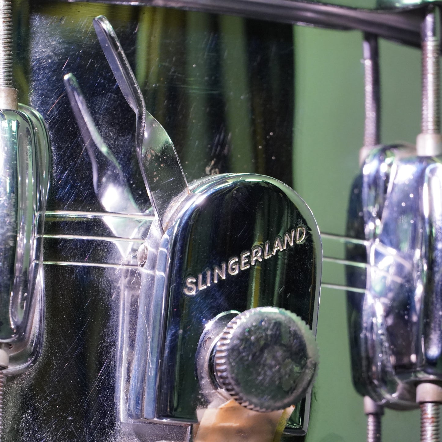 Slingerland Gene Krupa Sound King No. 133 Snare Drum (10-Lug, Chrome-Over-Brass – USA)