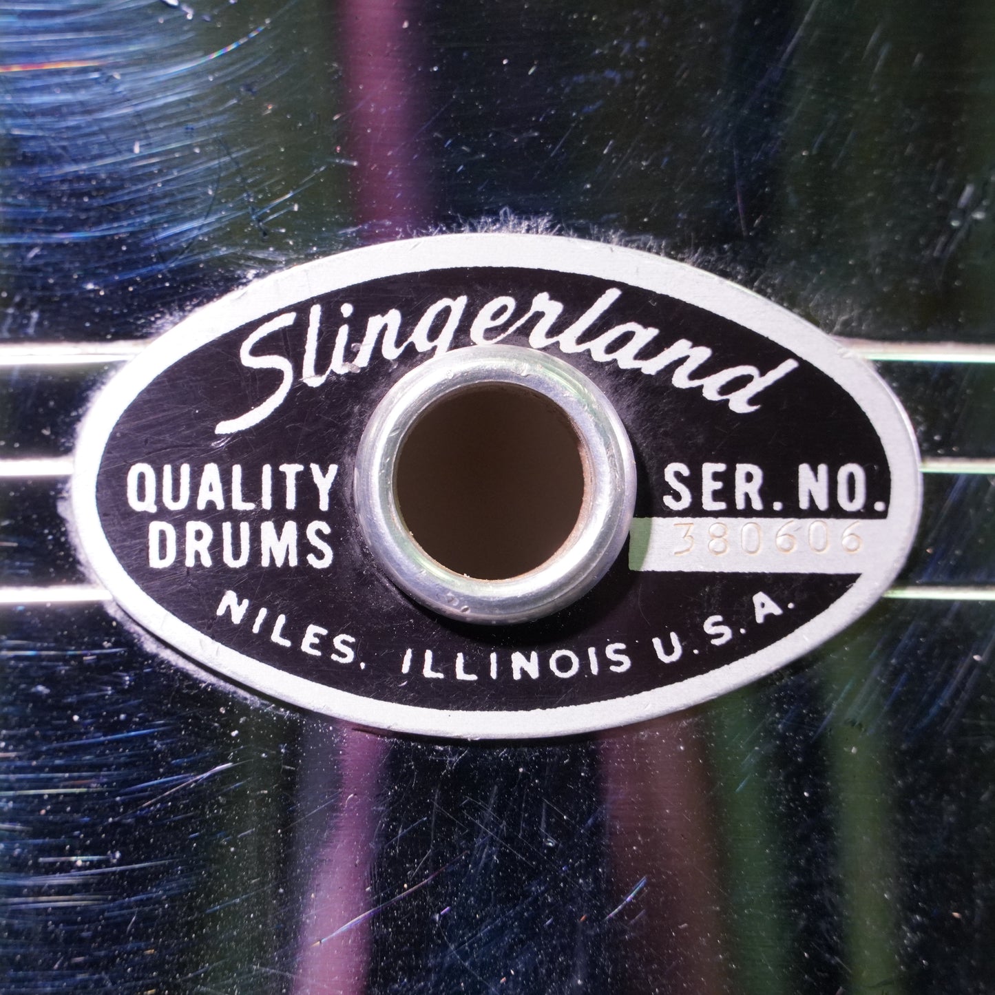 Slingerland Gene Krupa Sound King No. 133 Snare Drum (10-Lug, Chrome-Over-Brass – USA)