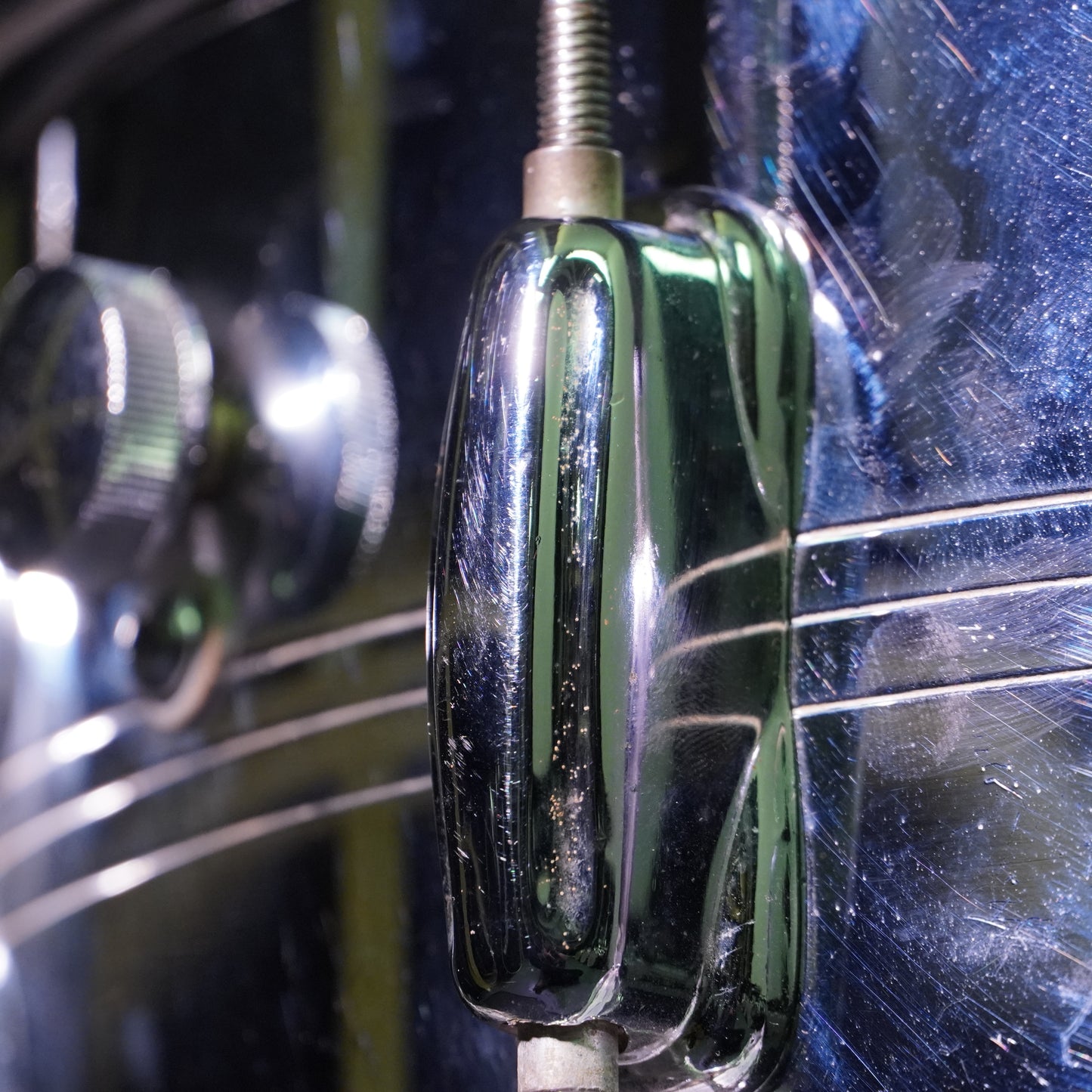 Slingerland Gene Krupa Sound King No. 133 Snare Drum (10-Lug, Chrome-Over-Brass – USA)