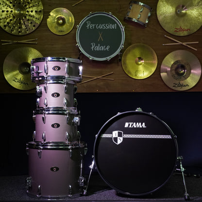 Tama Imperialstar Drum Kit in Silver Stream Finish (Shell Pack)