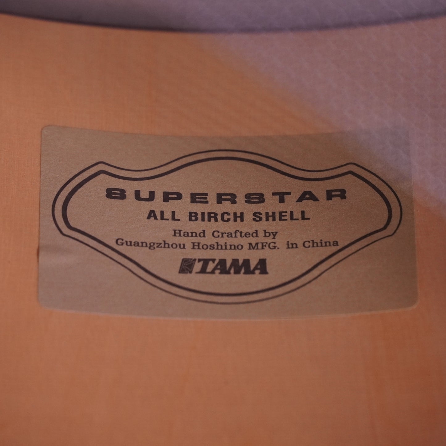 Tama Superstar 14"x5.5" Birch Snare Drum in White