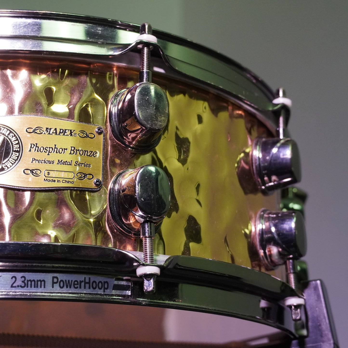 Mapex Precious Metal Series Phosphor Bronze 14"x5.5" Snare Drum