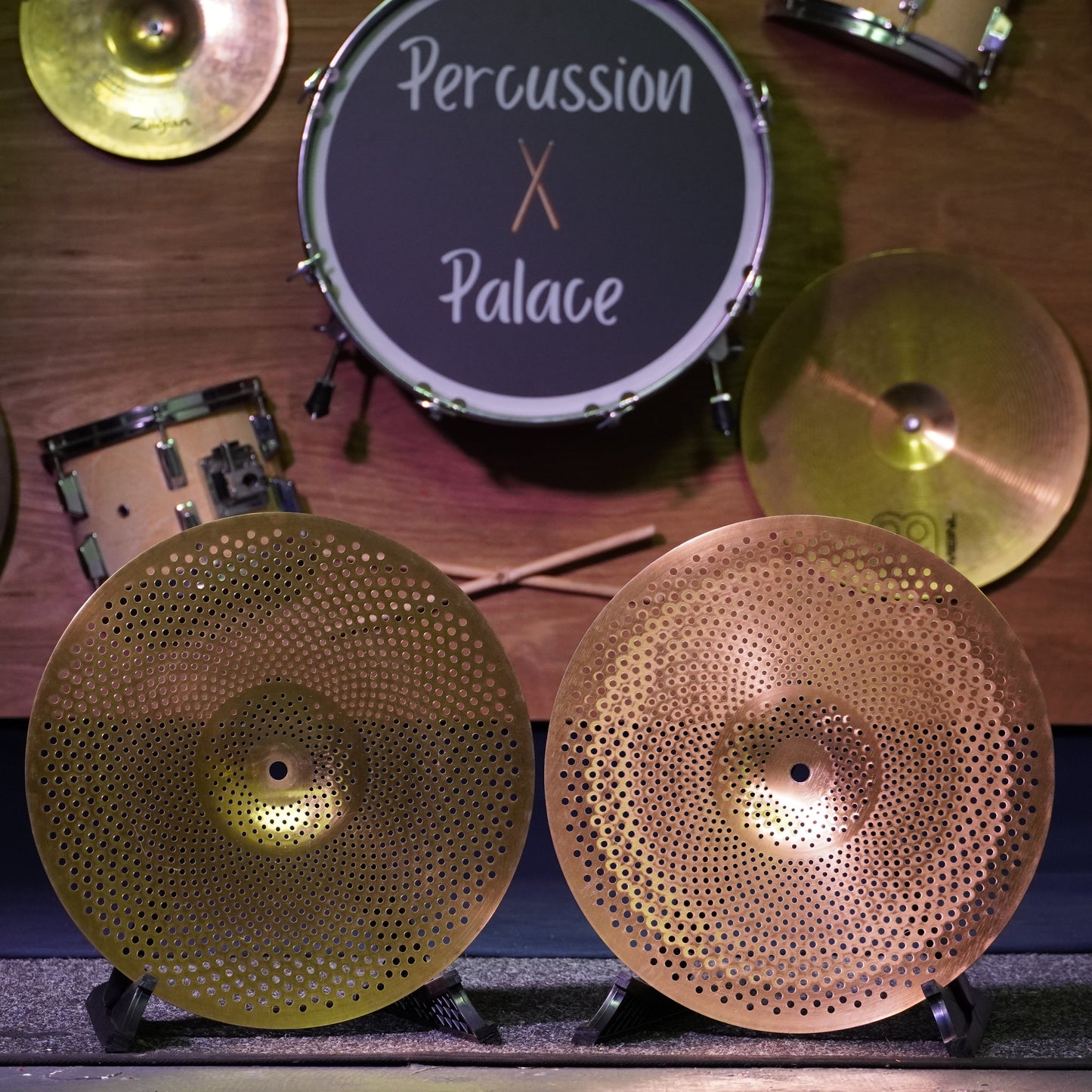 Low Volume 14" Hi-Hat Cymbals