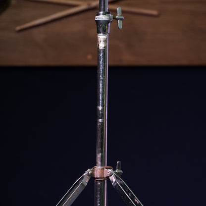 Vintage Straight Double Braced Cymbal Stand with Gearless Angle Tilter
