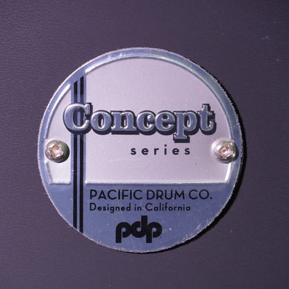 PDP Concept Maple Bop Drum Kit in Satin Black (Shell Pack)