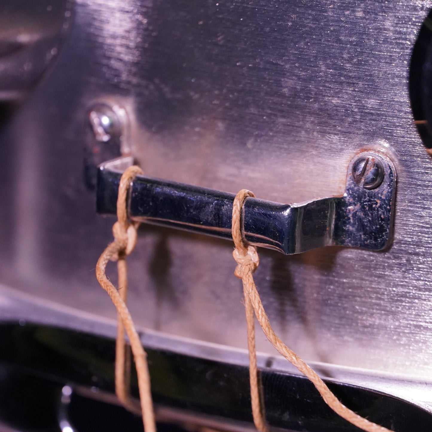 Hayman Vibrasonic Drum Kit in Silver w/ Matching Snare Drum (Shell Pack)