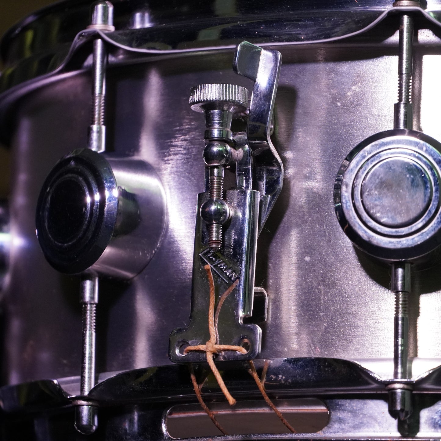 Hayman Vibrasonic Drum Kit in Silver w/ Matching Snare Drum (Shell Pack)