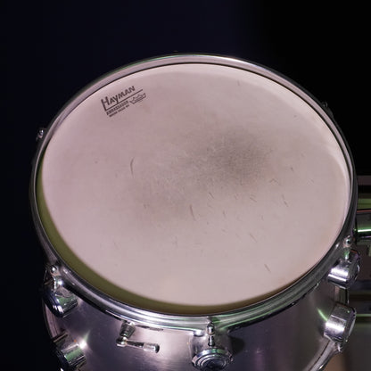 Hayman Vibrasonic Drum Kit in Silver w/ Matching Snare Drum (Shell Pack)