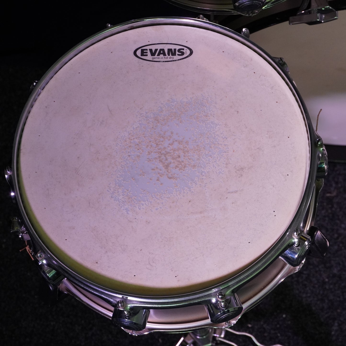 Hayman Vibrasonic Drum Kit in Silver w/ Matching Snare Drum (Shell Pack)