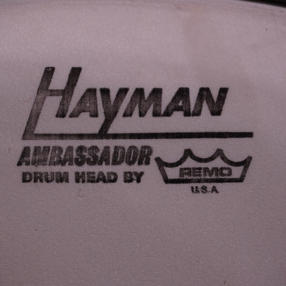 Hayman Vibrasonic Drum Kit in Silver w/ Matching Snare Drum (Shell Pack)