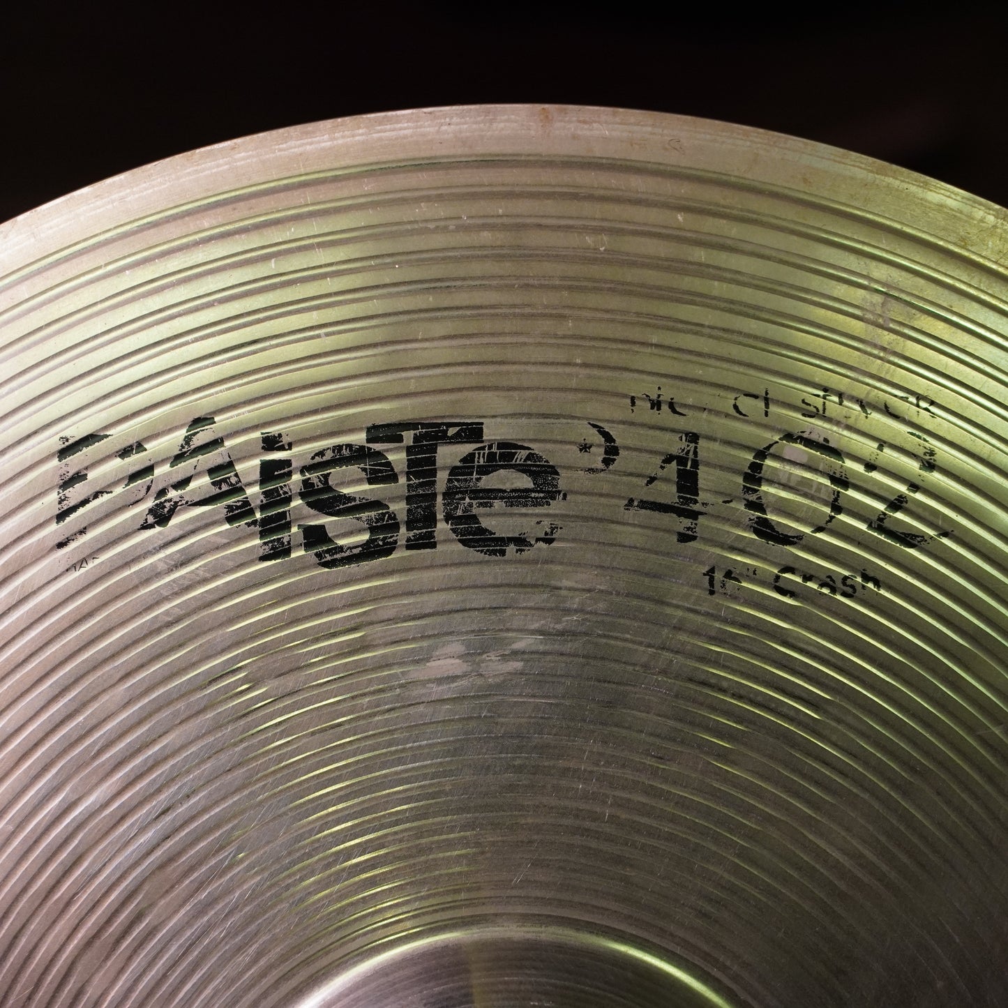 Paiste 402 Nickel Silver 16" Crash Cymbal