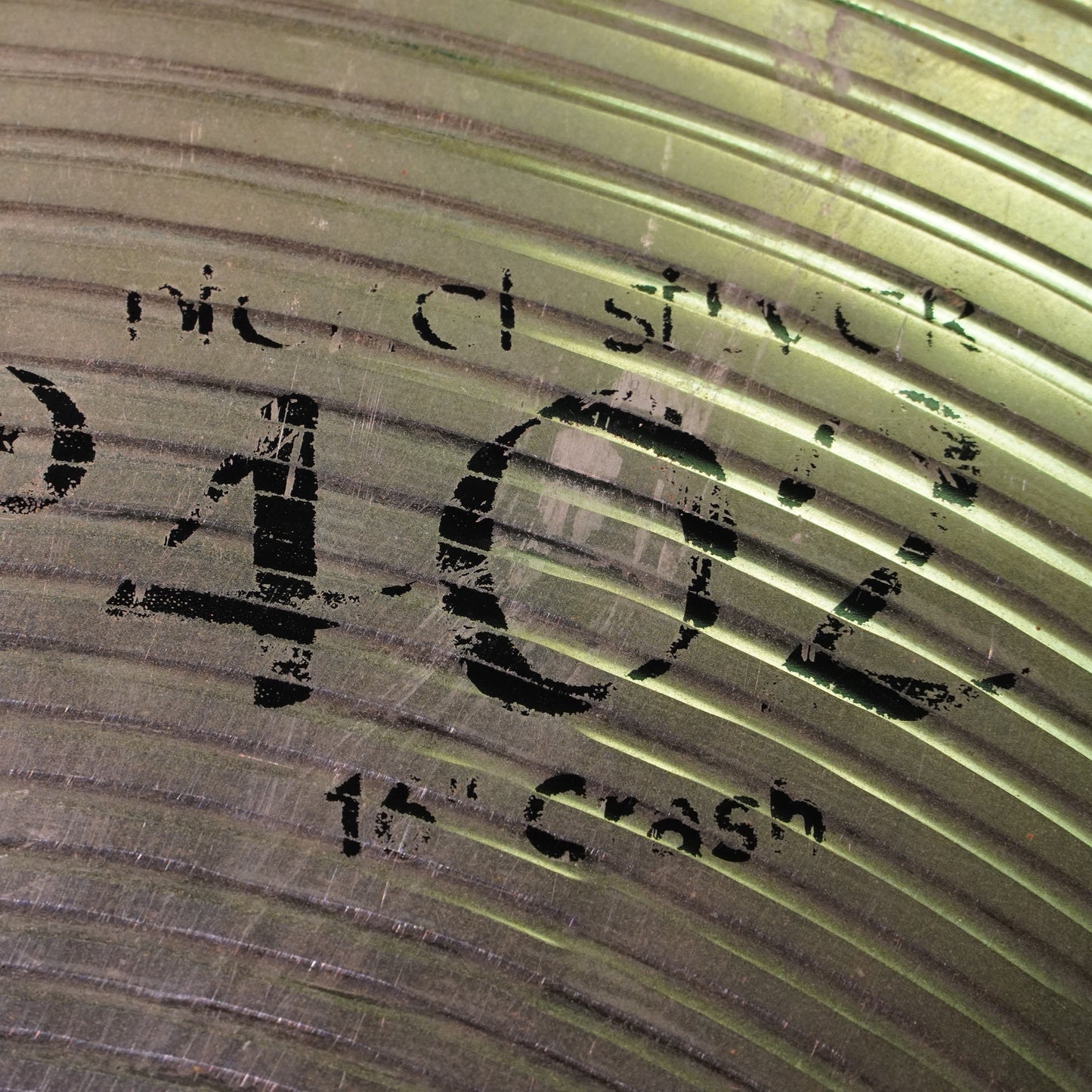 Paiste 402 Nickel Silver 16" Crash Cymbal