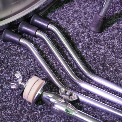 Hayman Vibrasonic Drum Kit in Silver w/ Matching Snare Drum (Shell Pack)