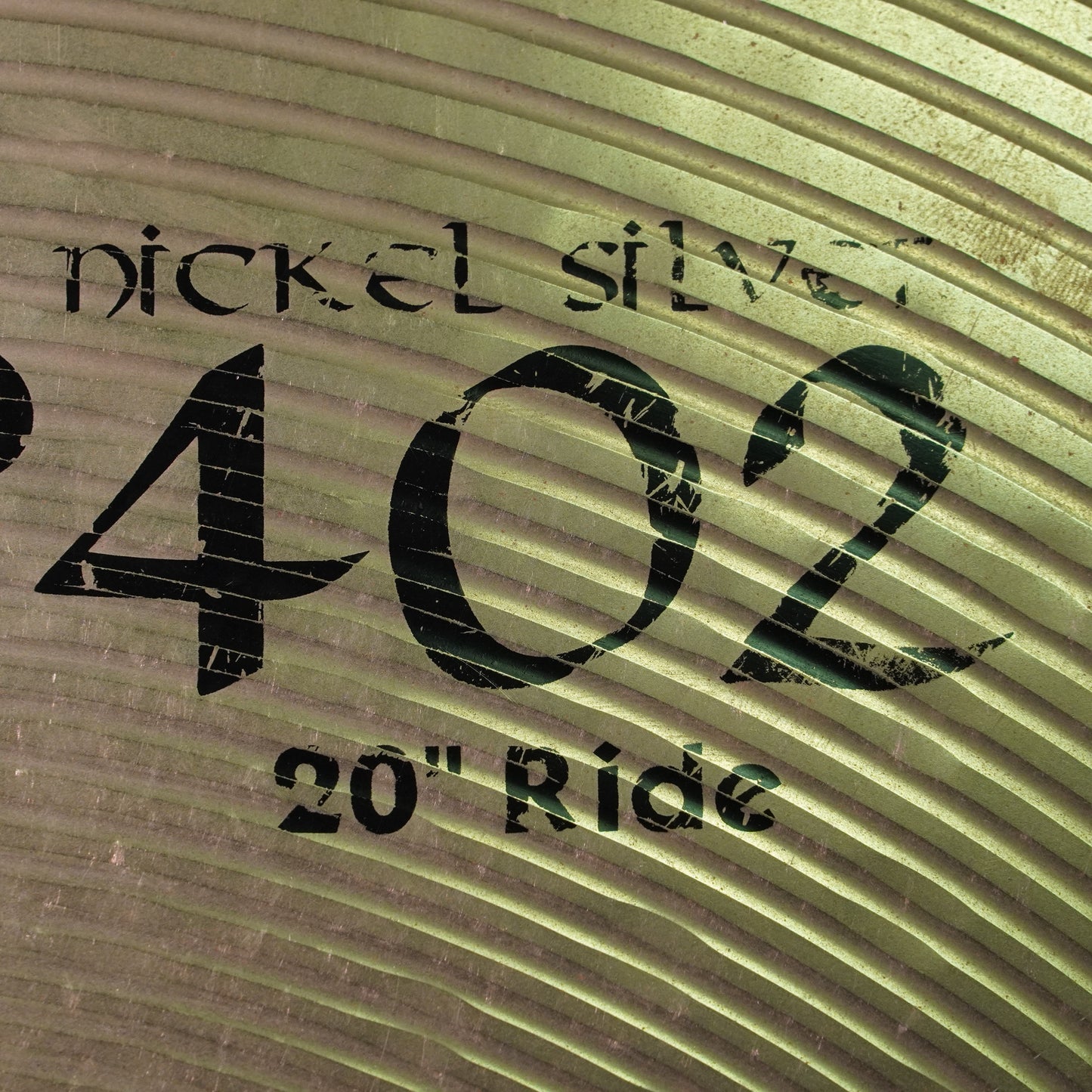 Paiste 402 Nickel Silver 20" Ride Cymbal