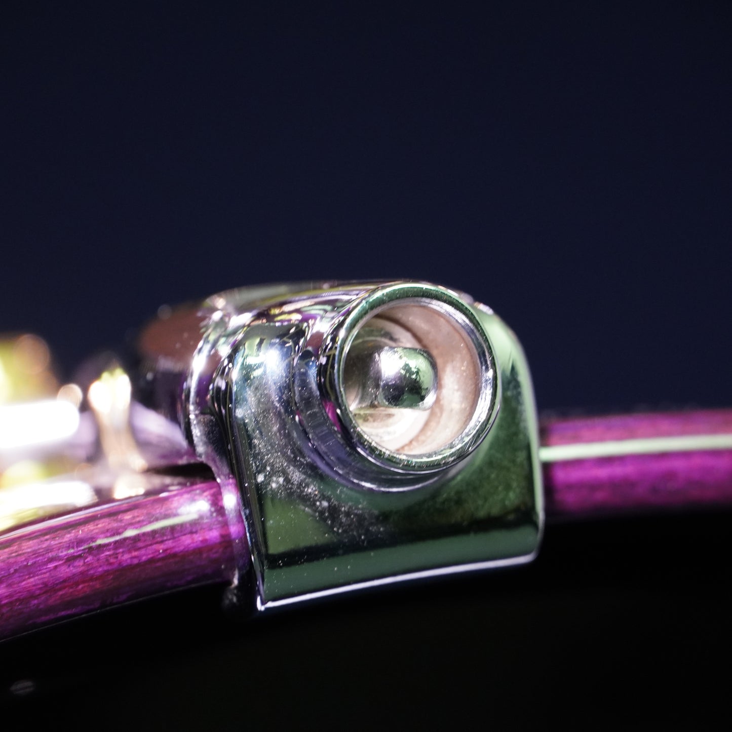 Mapex Orion Classic Series Drum Kit in Transparent Violet Birds Eye (Shell Pack)