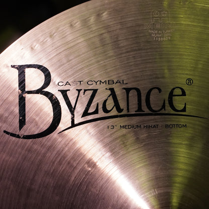 Meinl Byzance 13" Medium Hi-Hat Cymbals