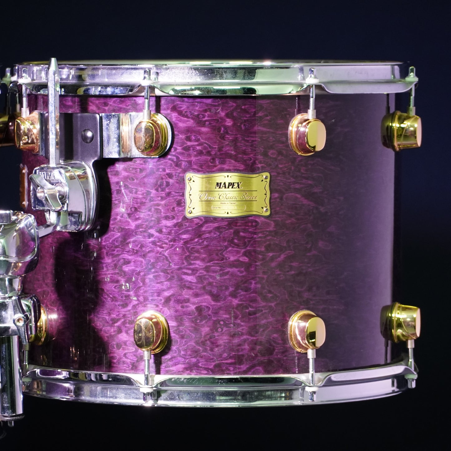 Mapex Orion Classic Series Drum Kit in Transparent Violet Birds Eye (Shell Pack)