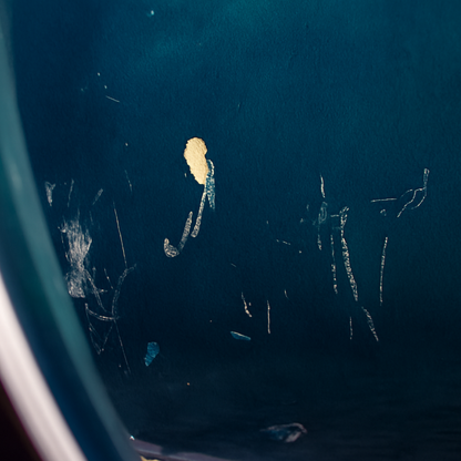 Ayotte (Ray Ayotte Era) Maple Drum Kit in Blue Transparent Lacquer (Shell Pack)